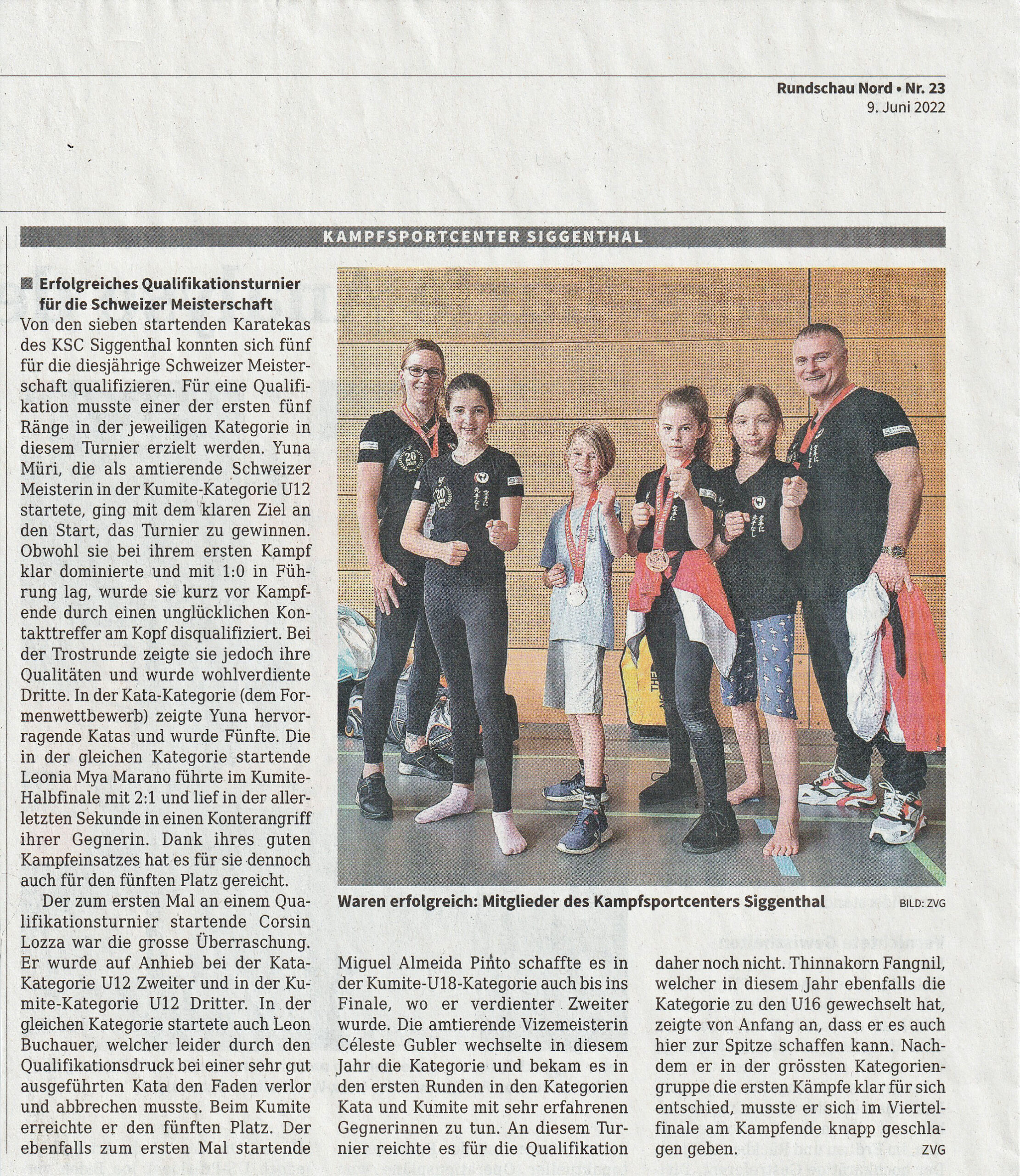 2022 Turnier Wettingen